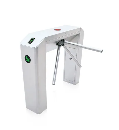 BARRERA TIPO TORNIQUETE CON LECTORAS Y CONTROLADOR