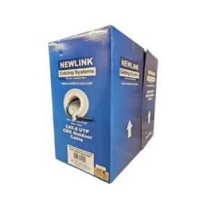 CABLE UTP CAT6 EXTERIOR 4 PARES 23AWG NEGRO – 305M UL