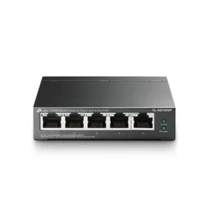 SWITCH 5P GIGABIT 4POE. CASE PLASTICO