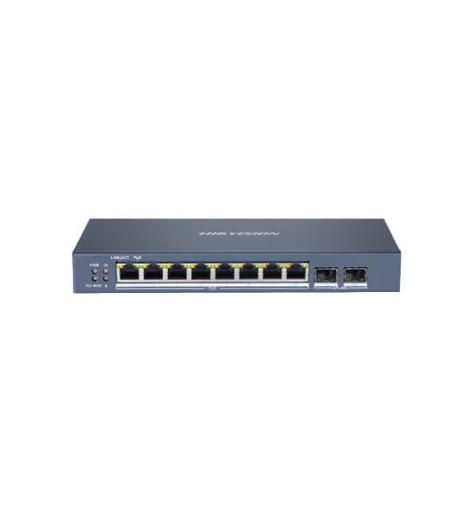 SWITCH ADMINIS 8 POE ALL 1000M (1G) + 2 UP FIBRA OPTICA GIGABITE - PROYECTOS